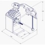 Балансувальний верстат 220 V BRIGHT CB68