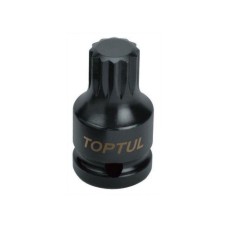 Головка ударная TOPTUL SPLINE М18 L44мм 1/2