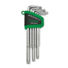 Набір Г-обр. ключів TORX T10-T50 9ед. довгих TOPTUL GSN-09LS