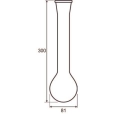 Колба Кьельдаля GERHARDT KD250, 250мл, с увеличенным горлом для VAPODEST