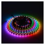 Світлодіодна стрічка RGB SMD5050, WS2813 (чорна, з управлінням, IP20, 5 В, 60 діодів/м, 5 м)