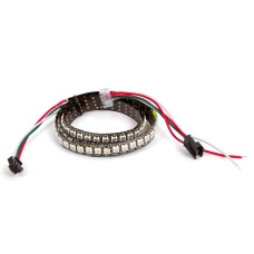 Светодиодная лента RGB SMD5050, WS2812B (c управлением, IP20, 144 диодов/м, 1 м)