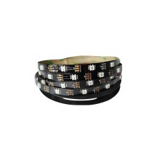 Світлодіодна стрічка RGB SMD5050, WS2812B (з управлінням, IP20, 5 В, 30 діодів/м, 1 м)