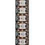 Светодиодная лента RGB SMD5050, WS2812B (c управлением, IP67, 144 диодов/м, 1 м)