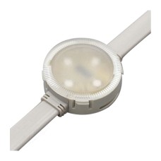 Комплект круглых LED-модулей (полноцветные, 4 светодиода SMD3535, 40 мм, IP68, 20 шт.)