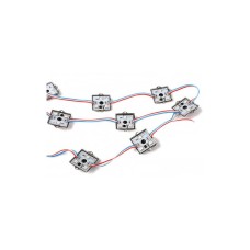 Комплект квадратних LED-модулів (WS2811, повноколірні, 3 світлодіоди SMD5050, IP67, 20 шт.)