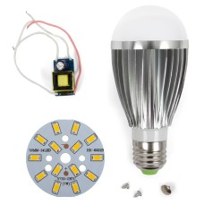 Комплект для збирання LED-лампи SQ-Q03 5730 E27 7 Вт – теплий білий