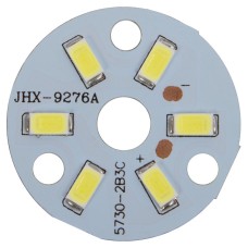 Плата со светодиодами 3 Вт (холодный белый, 350 лм, 32 мм)
