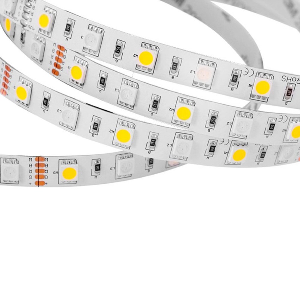 Світлодіодна стрічка RGB+WW SMD5050 (300 світлодіодів, 12 В, 5 м, IP20)