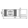 Протитуманна LED лампа UP-7G-PSX26WB-30W (біла, 12-24 В)