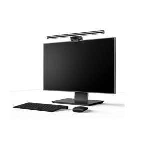 Настольная лампа Baseus i-wok Series, 5 Вт, черная, для монитора, c кабелем, металл, #DGIWK-B01