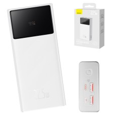 Power bank Baseus Star-Lord Digital, 30000 мАч, с USB кабелем тип-C, белый, Fast Charge, 22,5 Вт, #PPXJ060102