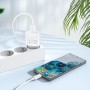 Сетевое зарядное устройство Hoco C109A, 18 Вт, Quick Charge, 220 В, белый, 1 порт, #6931474784810