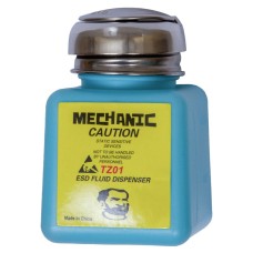 Баночка для жидкости с дозатором Mechanic TZ01, 120 мл, для спирта