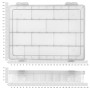 Кассетница для компонентов Pro'sKit 203-132H (252x182x40.5 мм)