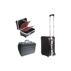 Большой кейс Pro'sKit TC-311 из твердого пластика (ABS) на колесиках и с телескопической ручкой