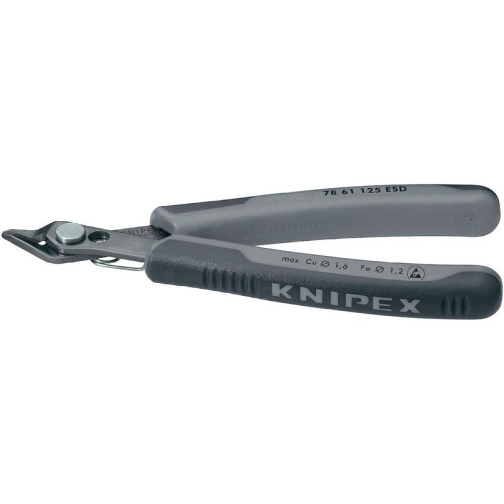 Антистатические диагональные кусачки Knipex 78 61 125 ESD