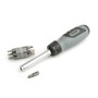 Викрутка-тріскачка з набором біт Pro'sKit 8PK-SD010 (12 шт.)
