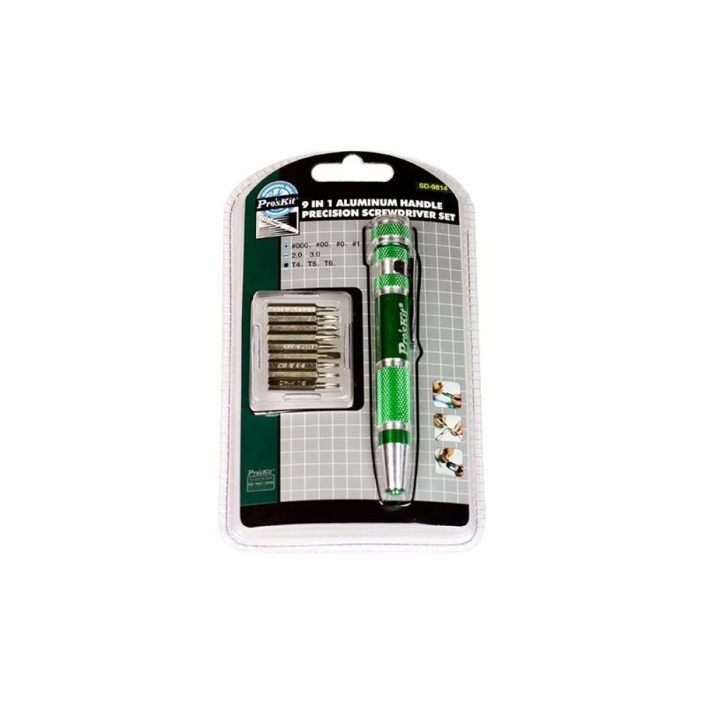 Отвертка с набором бит Pro'sKit SD-9814