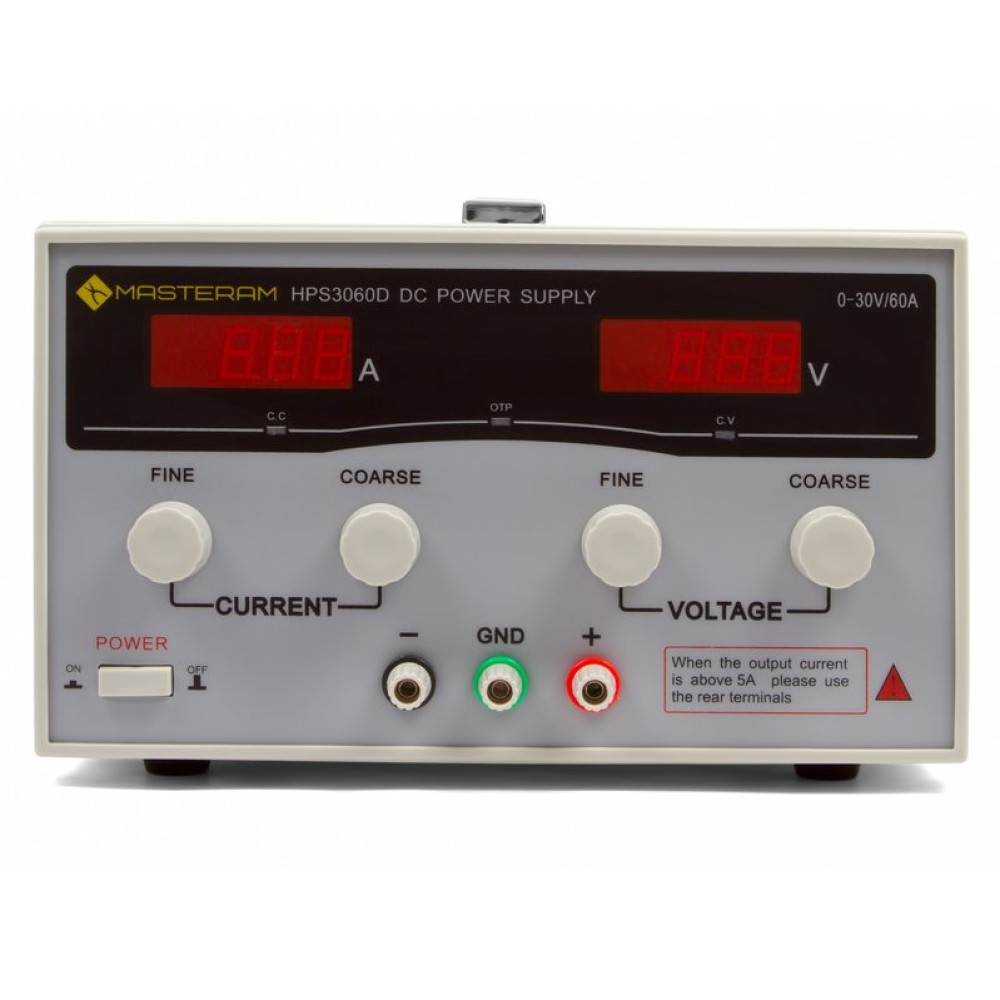 Лабораторный блок питания Masteram HPS3060D