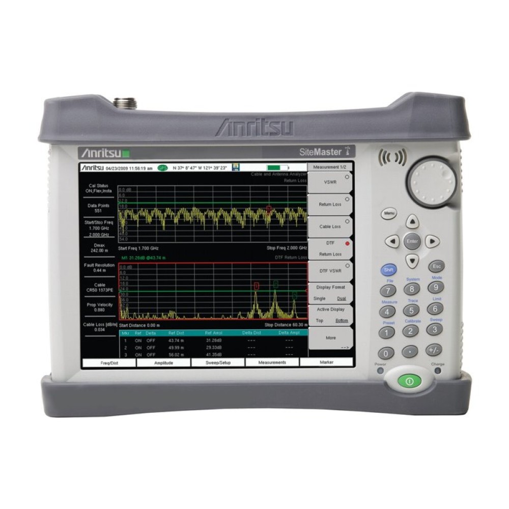 Анализатор спектра, кабелей и антенн Anritsu S332E Site Master