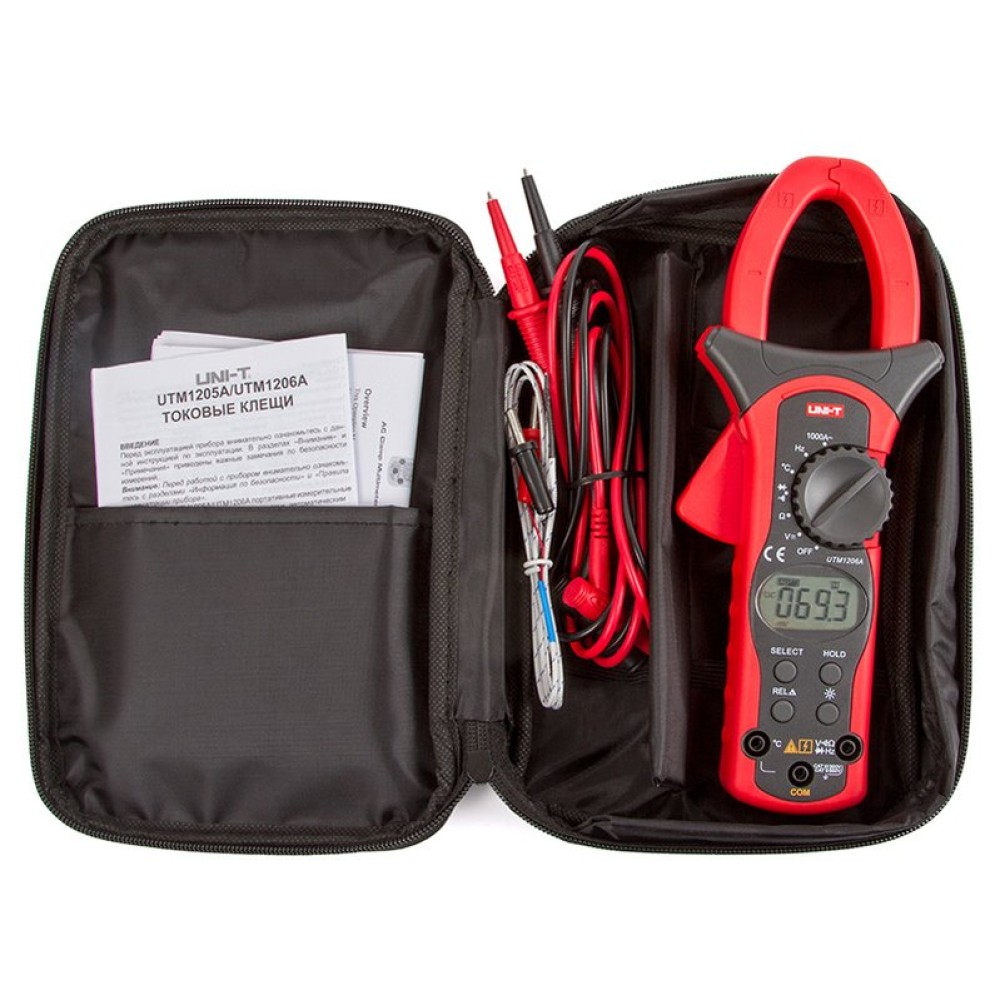 Цифровые токоизмерительные клещи UNI-T UT206A