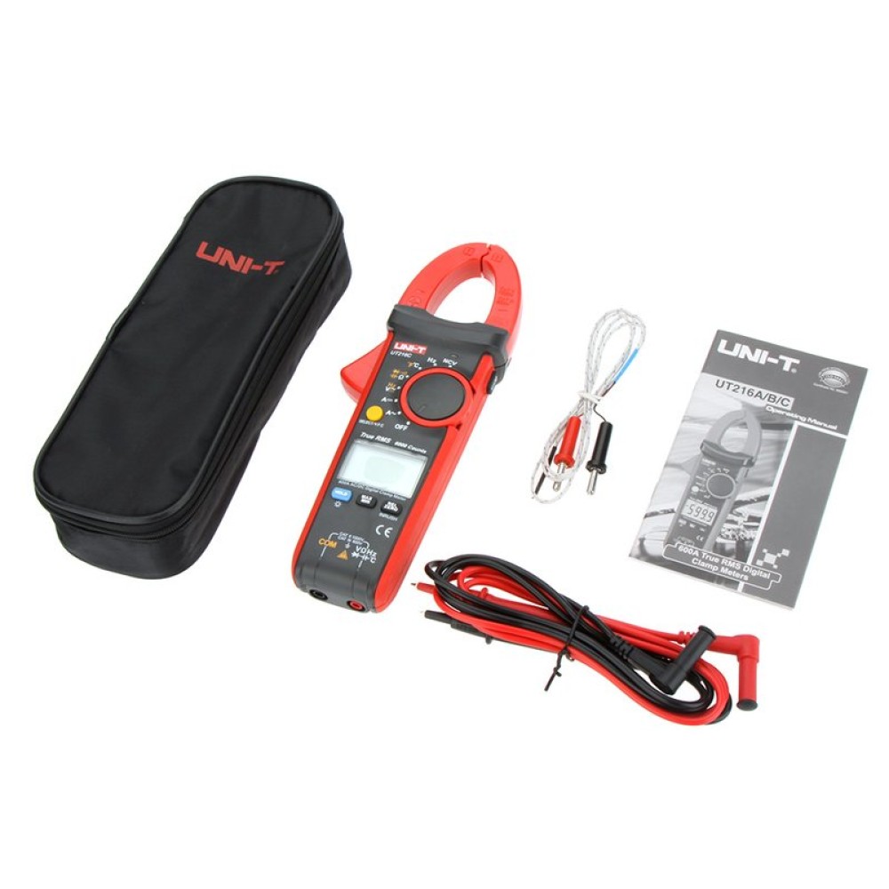 Цифровые токоизмерительные клещи UNI-T UTM 1216С (UT216C)
