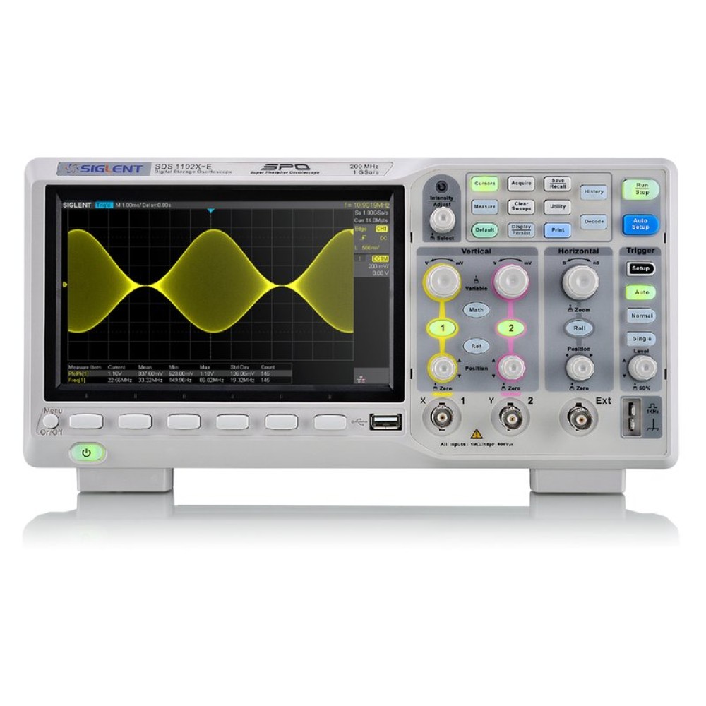 Фосфорний цифровий осцилограф SIGLENT SDS1072X-E