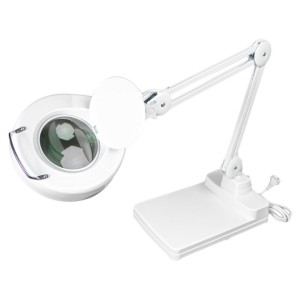 Настольная увеличительная линза Bourya 8064LED-2BHC