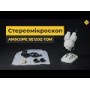 Портативный стереомикроскоп AmScope SE120Z-TMD с держателем для смартфона