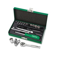 Набор торцевых головок 1/4" TOPTUL GCAD1701