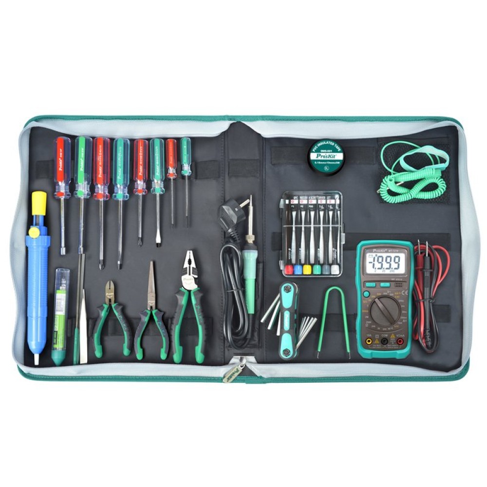 Набор инструментов Pro'sKit PK-616B для електромонтажа