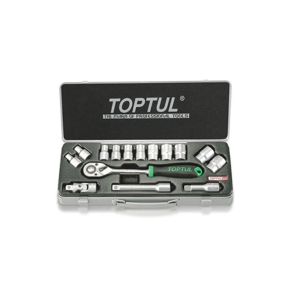 Набор инструментов в кейсе TOPTUL GCAD1502