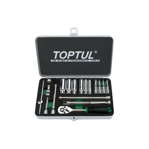 Автомобильный набор инструментов в кейсе TOPTUL GCAD1813