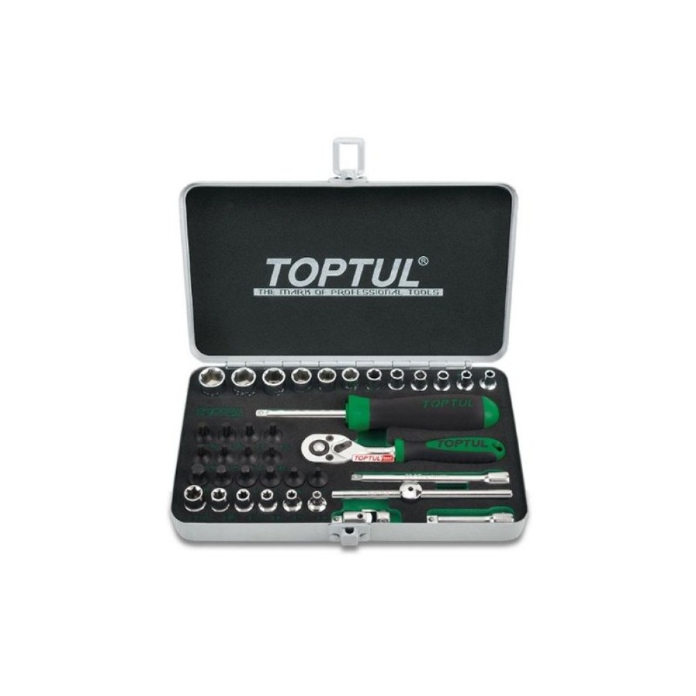 Набір інструментів у кейсі TOPTUL GCAD3801 (38 шт.)