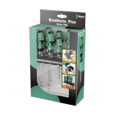 Набор отверток Wera 334/6 Rack Lasertip