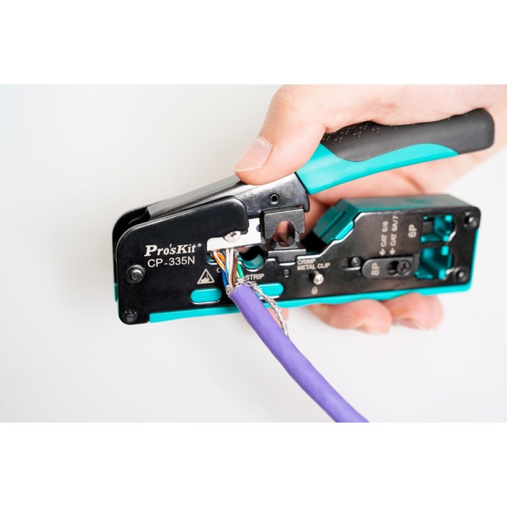 Кримпер для витой пары Pro'sKit CP-335N