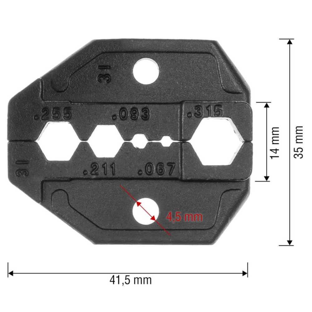 Матриця для кримпера Pro'sKit CP-336DI