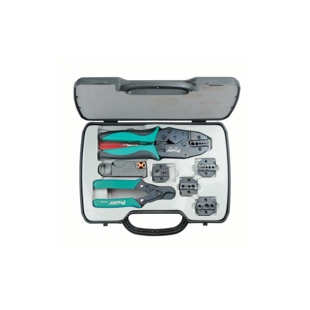 Набір інструментів для обтискання коаксіального кабелю Pro'sKit 6PK-330K