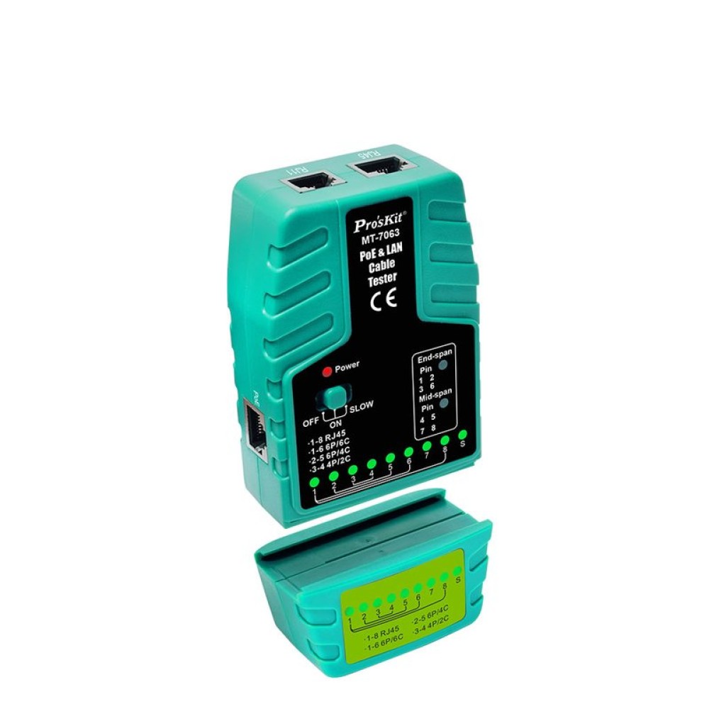 Тестер кабелю Pro'sKit MT-7063