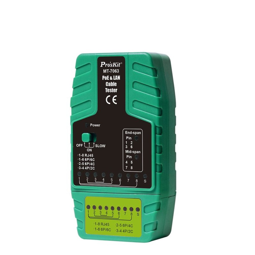 Тестер кабелю Pro'sKit MT-7063