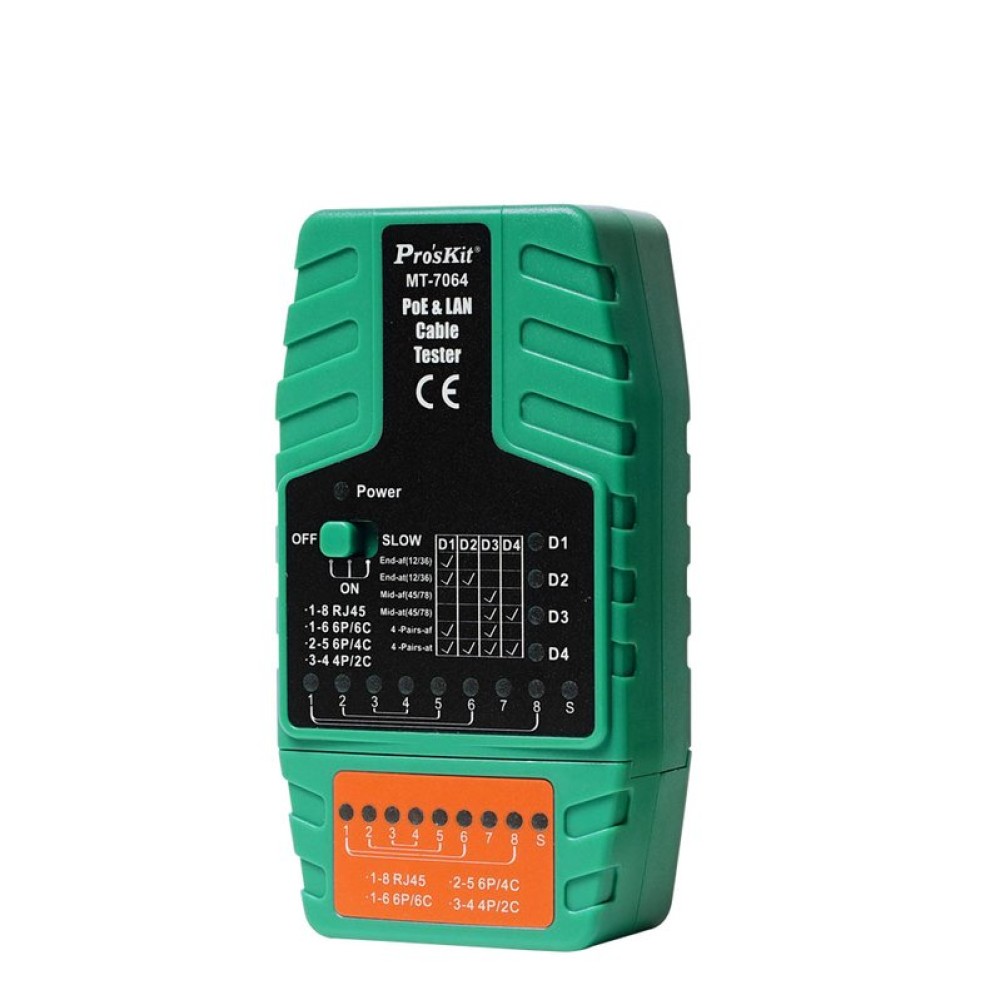 Тестер кабеля Pro'sKit MT-7064