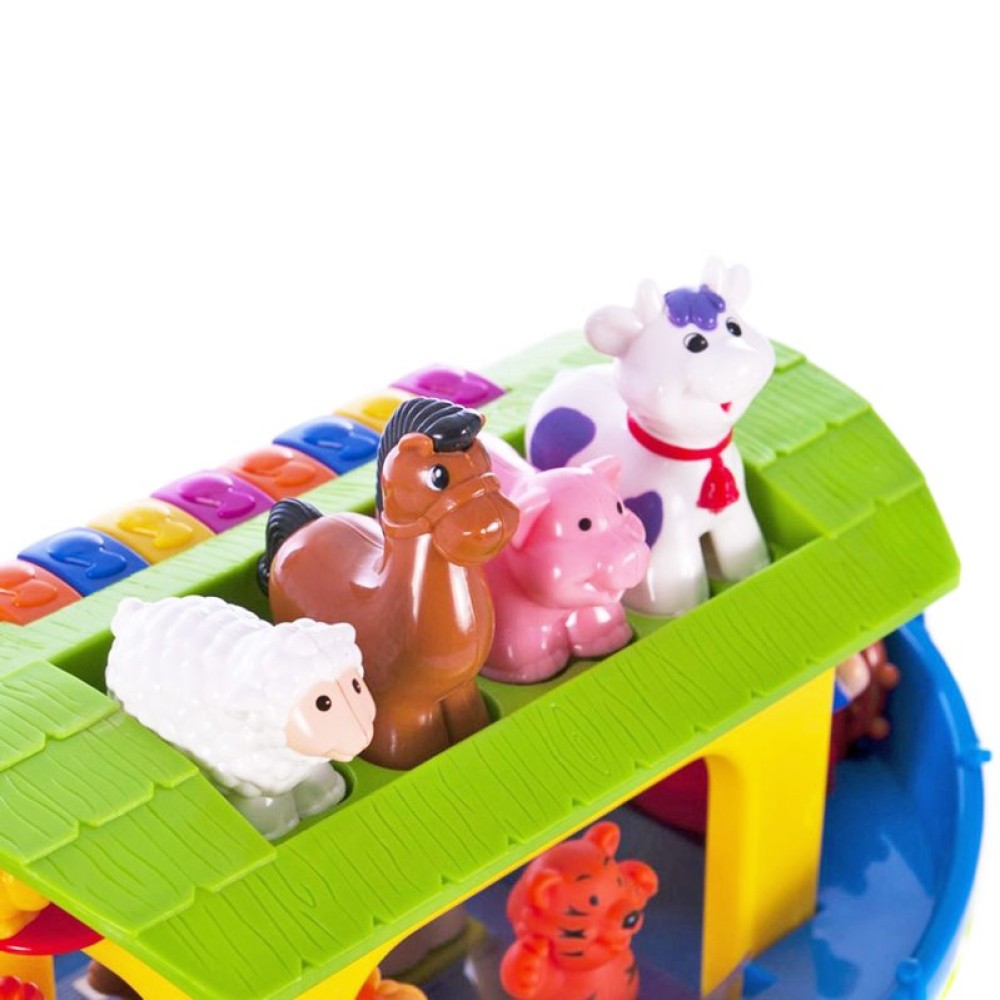 Игровой набор Kiddieland Ковчег Ноя (украинский язык) 031881