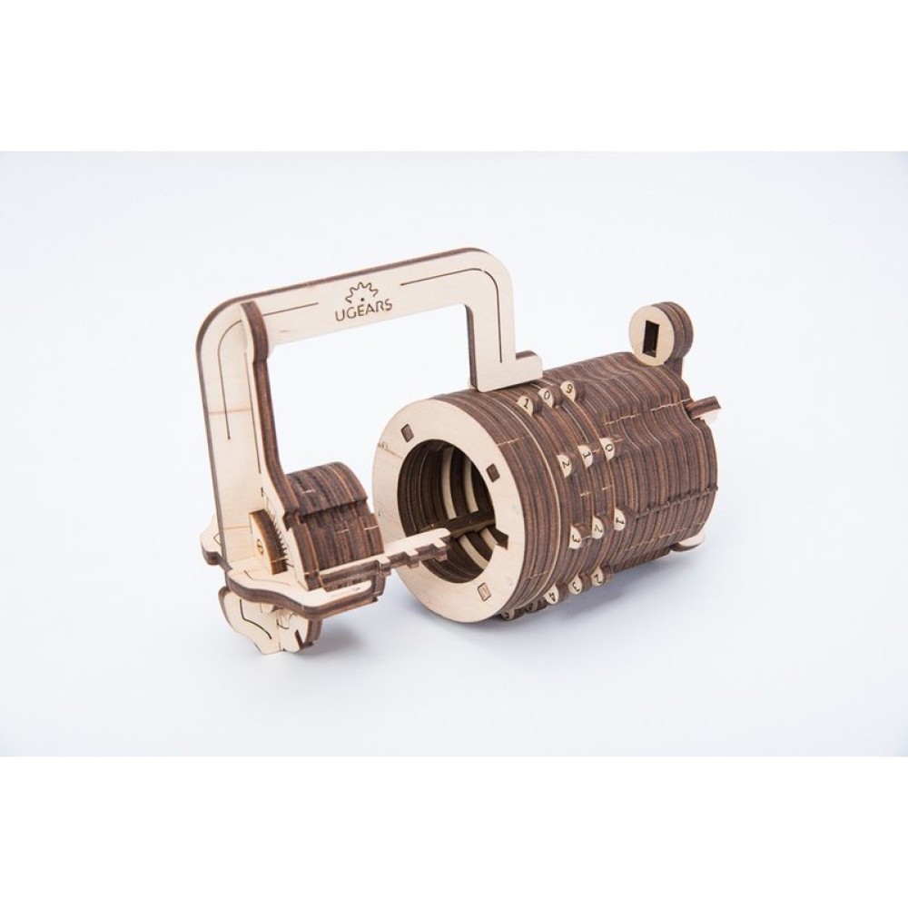 Механический 3D-пазл UGEARS Кодовый замок