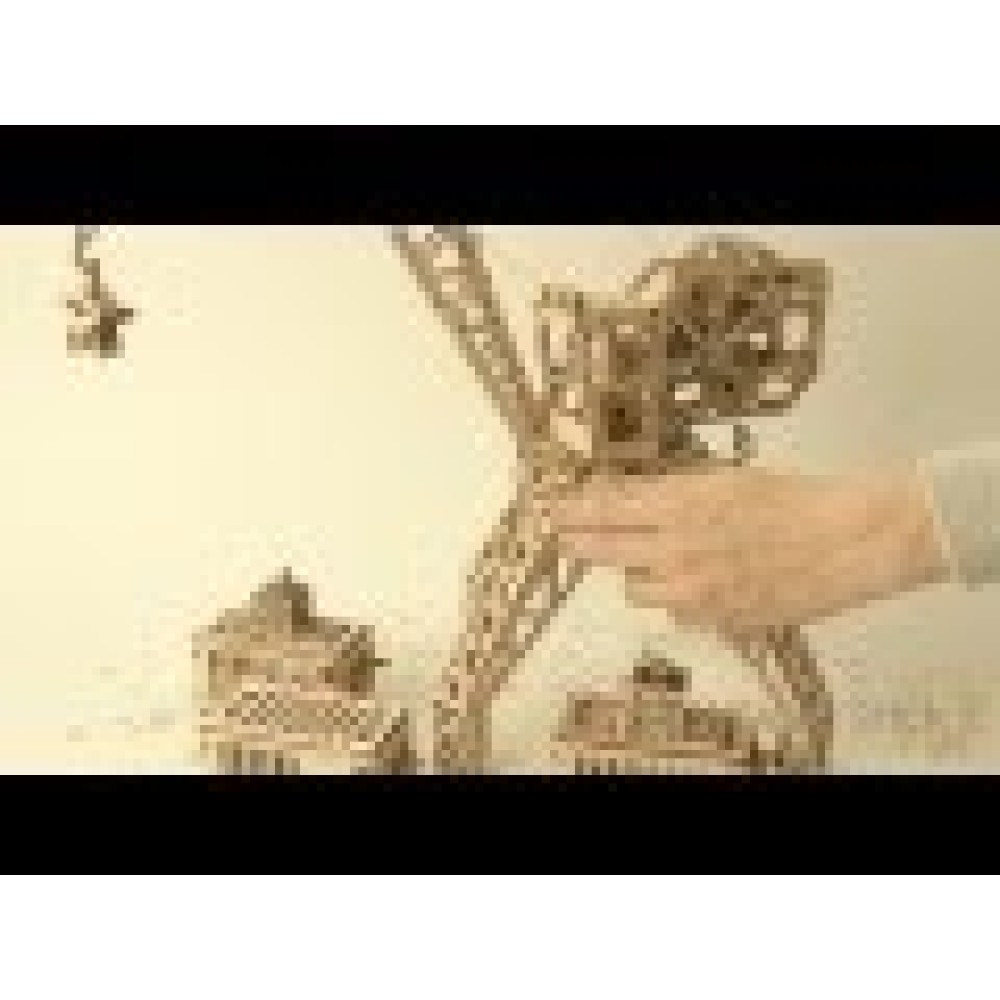 Механический 3D-пазл Wood Trick Кран