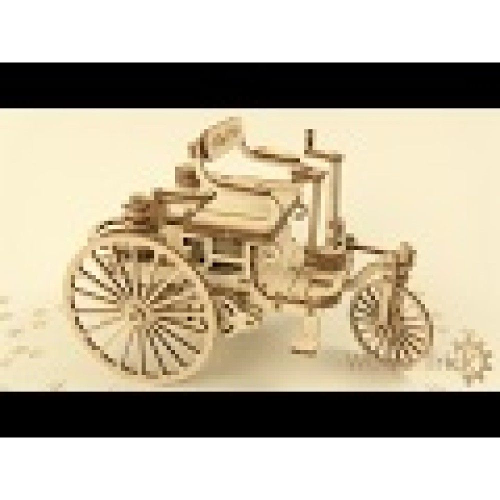 Механический 3D-пазл Wood Trick Первый автомобиль