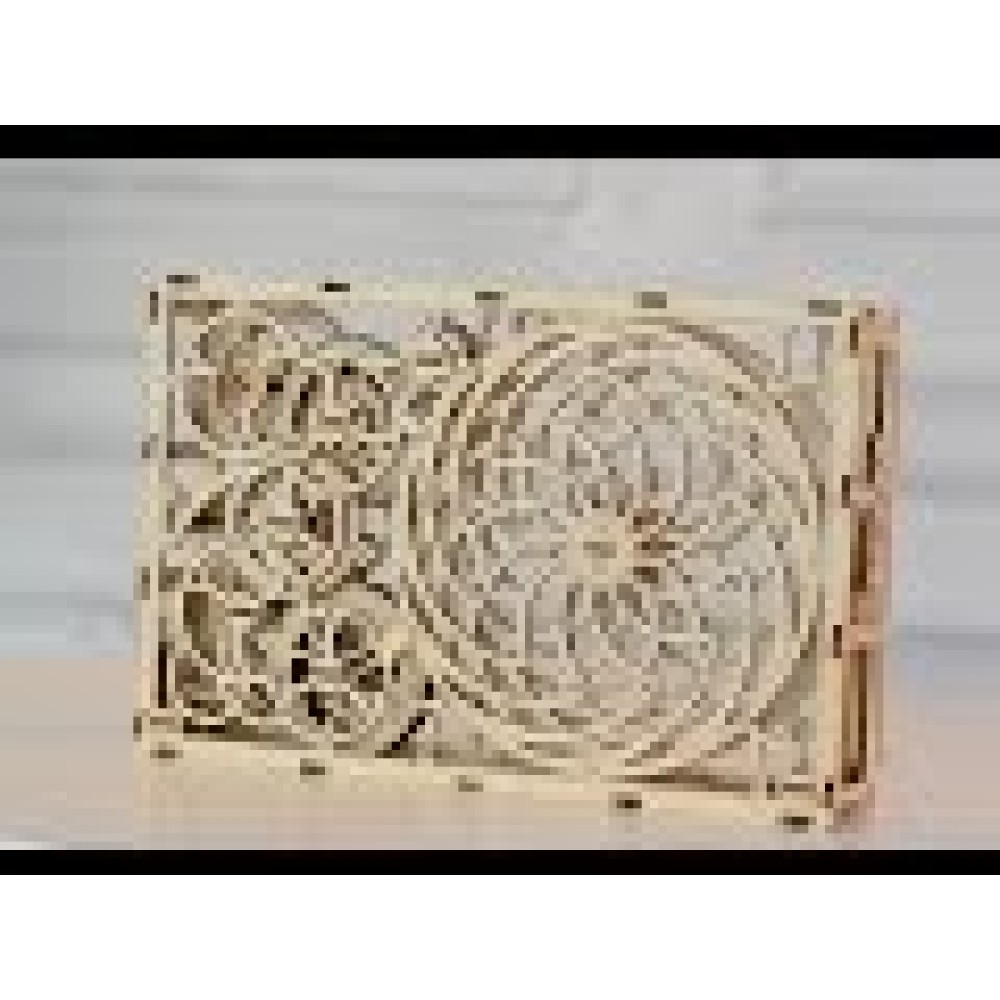 Деревянный механический 3D-пазл Wooden.City Кинетическая картина