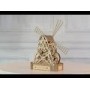 Деревянный механический 3D-пазл Wooden.City Мельница