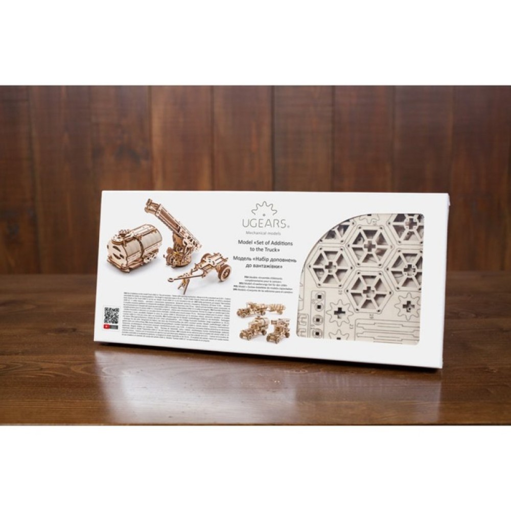 Механический 3D-пазл UGEARS Набор дополнений к модели Грузовик UGM-11