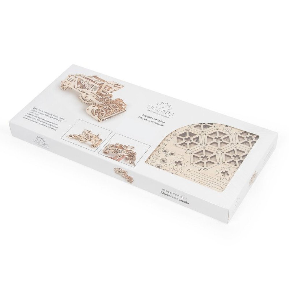 Механический 3D-пазл UGEARS Комбайн